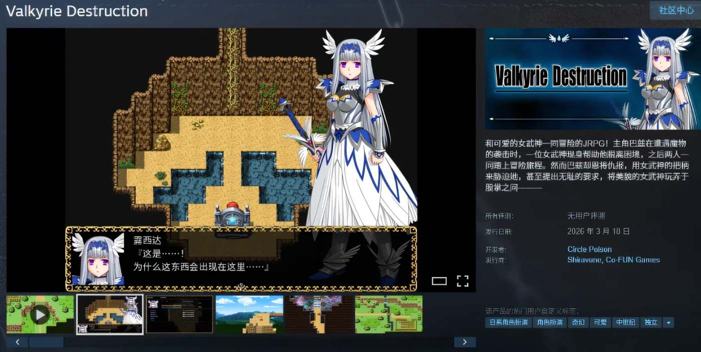 图片[2]-[PC游戏]T16264 Valkyrie Destruction Ver1.05a Steam官方中文版 [新作/409.2M]-资源巴士