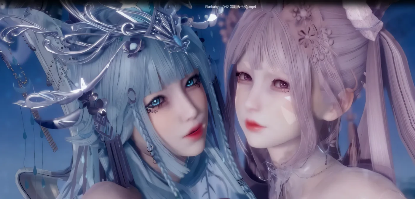 [同人动画]H2251 Elarbaby：D42 嫦娥&玉兔 [新作/4.4G]-资源巴士