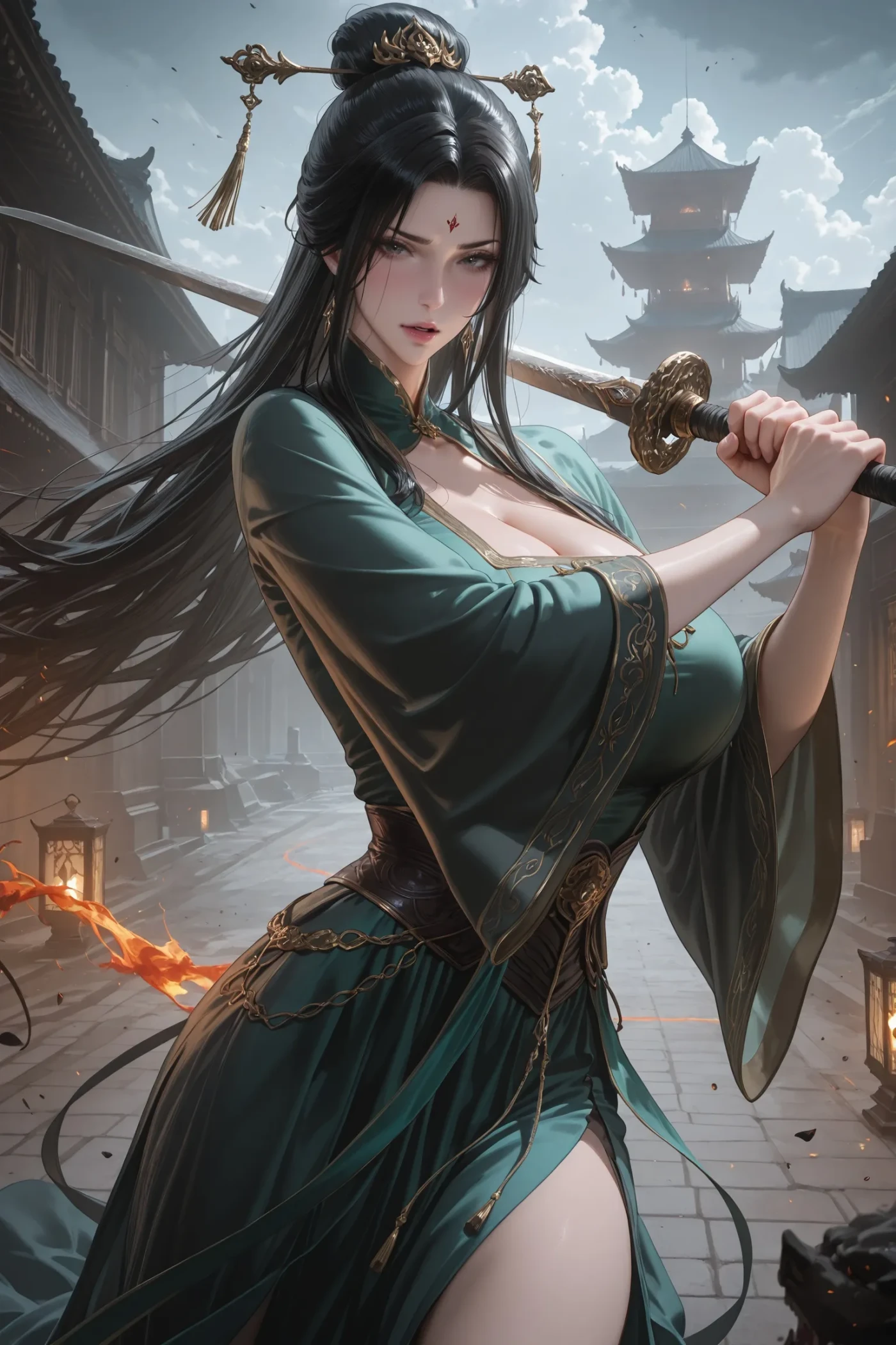 [3D全彩]M2001 雪琪篇淫女道-淫梦+女侠风 [新作/107.5M]-资源巴士