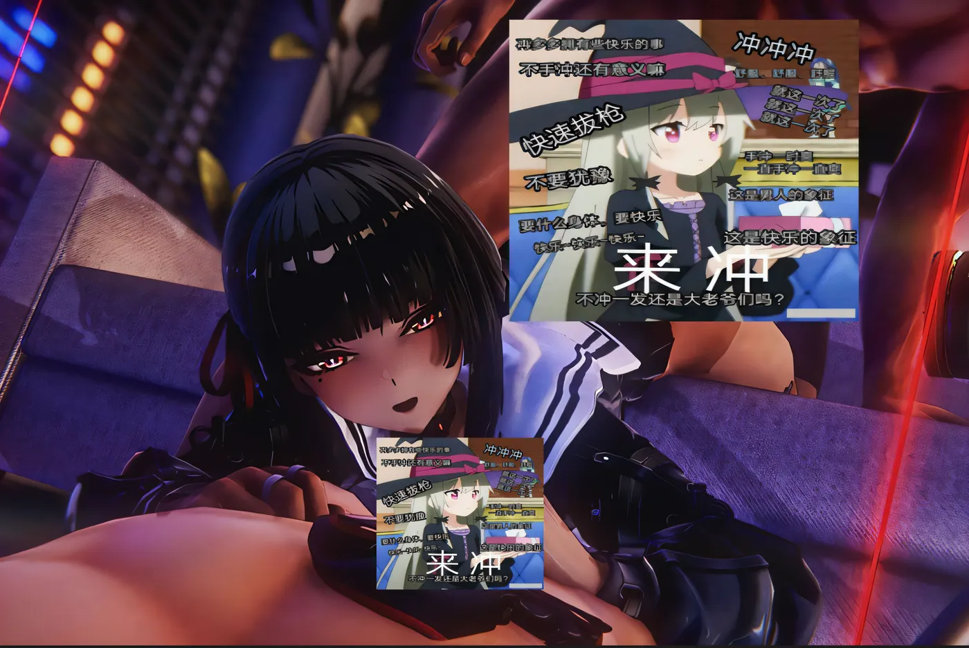 [同人动画]H2725 Sixpluswan 大佬2月新作：潮鸣-千咲+菲比 等多角色 2K无修版★全CV [新作/1.1G]-资源巴士