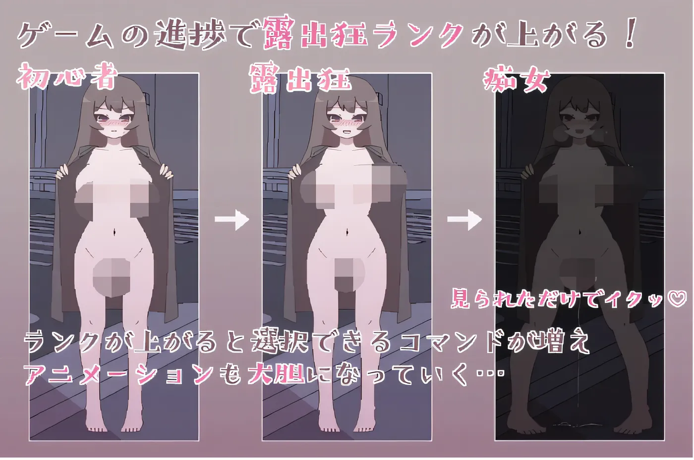 图片[4]-[PC+安卓]T10838 私立高中女生露出挑战 私立女子校生露出チャレンジ V1.05 内嵌AI汉化版 [更新/72.8M]-资源巴士