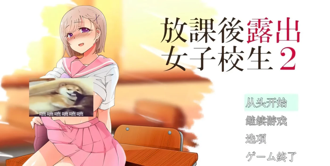 [PC+安卓]T14138 放学后露出的JK女高中生2 放課後露出女子校生2 内置AI汉化版 [新作/323.1M]-资源巴士
