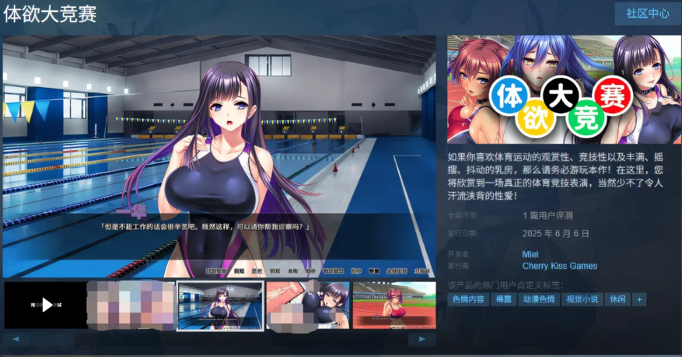 图片[3]-[PC游戏]T14405 体欲大竞赛 Ver1.10 Steam官方中文版 [更新/1.1G]-资源巴士