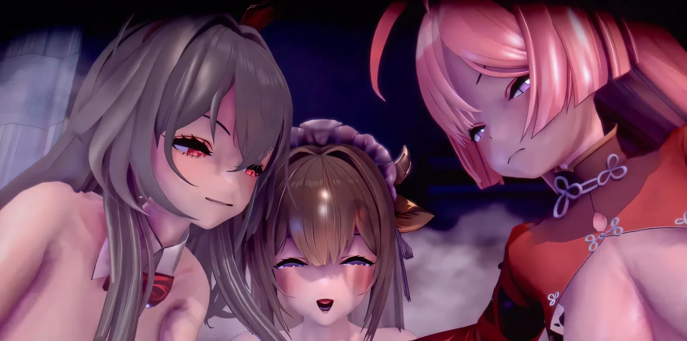 [同人动画]H2367 天平キツネ大师3D：整合2025年9月更新整合蔚蓝档案+艾尔莎+露帕 [新作/32.2G]-资源巴士