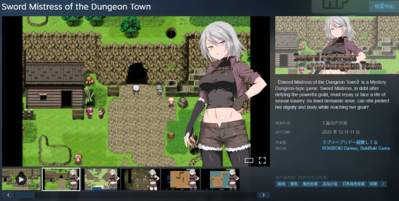 图片[2]-[PC游戏]T15607 地下城女剑士 Steam官方中文步兵版 [新作/1.3G]-资源巴士