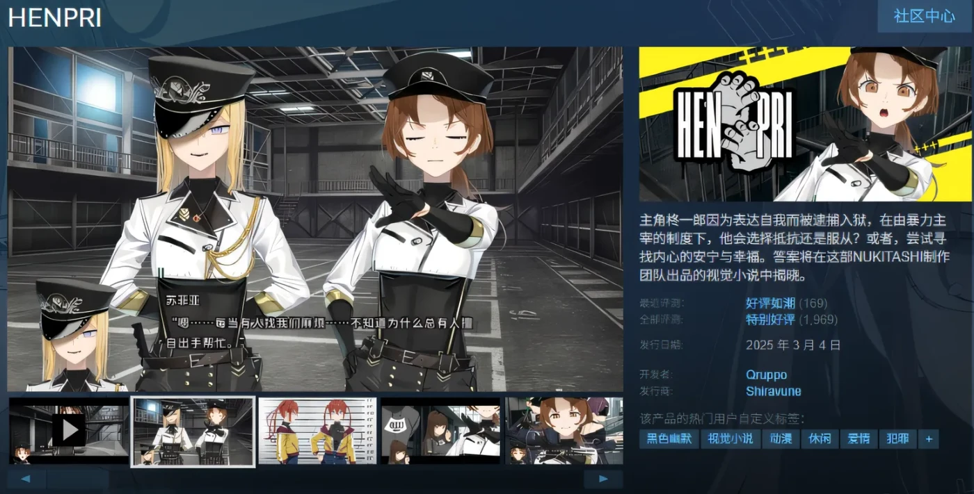 图片[2]-[PC游戏]T14528 HENPRI Ver1.02 Steam官方中文版 [新作/6.1G]-资源巴士