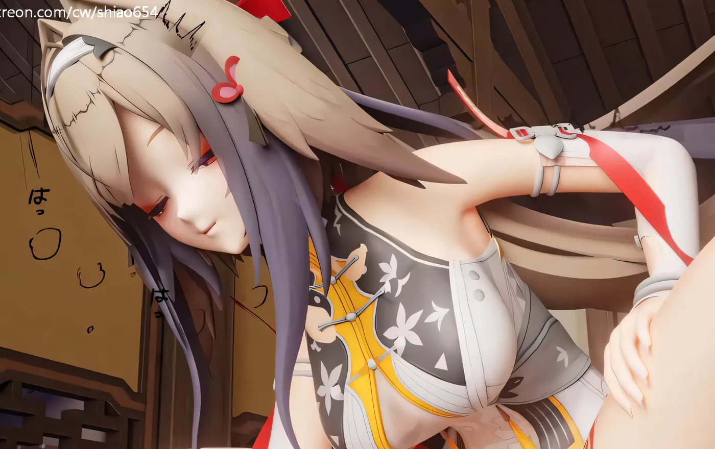 [同人动画]H3028 Shiao大师3D：整合2026年5月更新整合绯雪+千咲 [新作/1.3G]-资源巴士